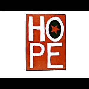 Hand Painted Wood Sign